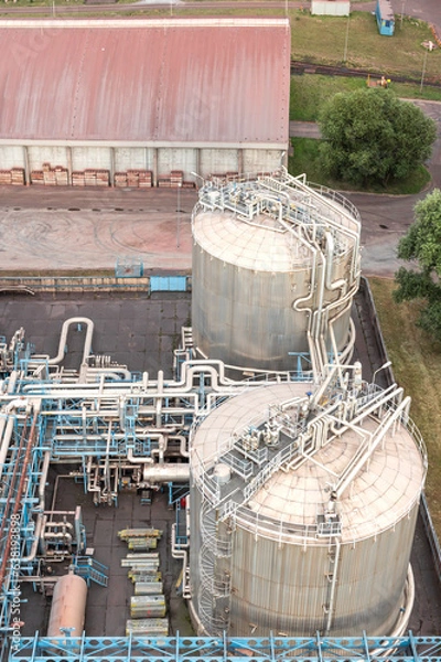 Fototapeta Gas terminal in Poland. Swinoujscie.