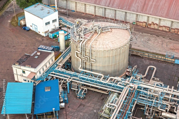 Obraz Gas terminal in Poland. Swinoujscie.