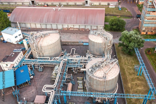 Obraz Gas terminal in Poland. Swinoujscie.