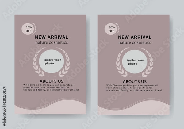 Obraz new flyer design  new business  template design print ready file