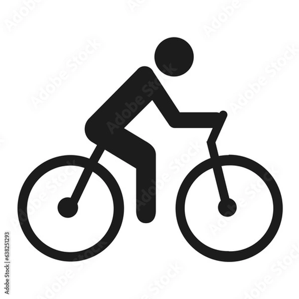Obraz bicycle icon illustration