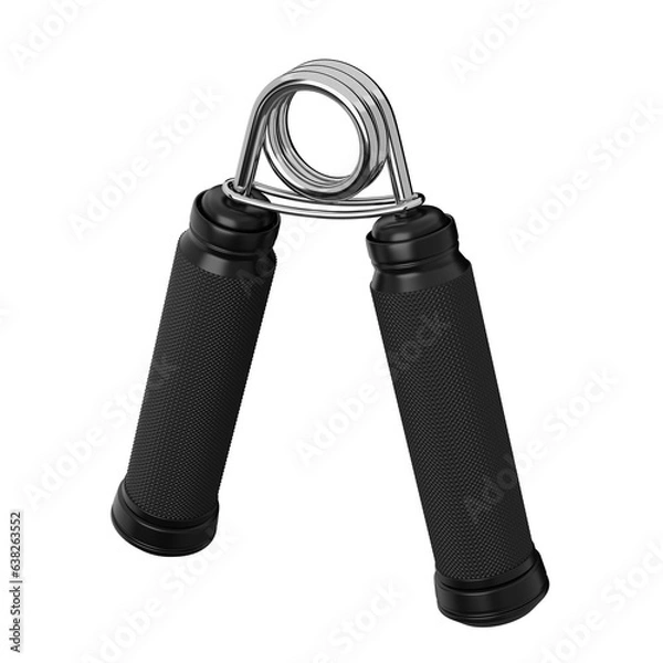 Obraz Hand Grip Strengthener , mockup template isolated on white background , 3d illustration.