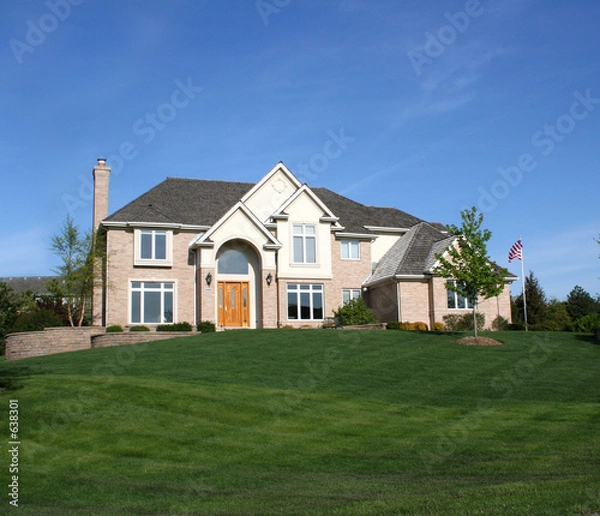 Obraz amerykański dom