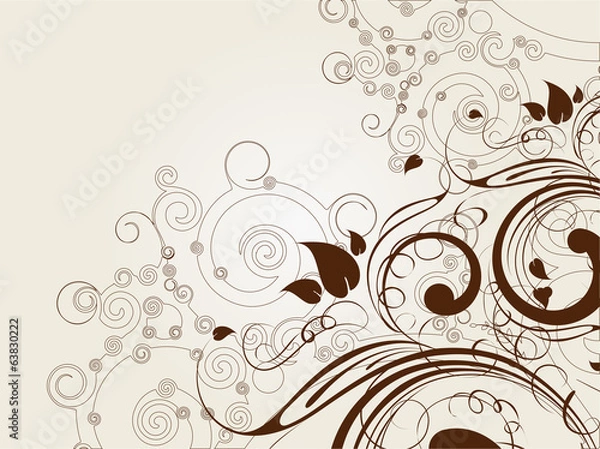 Obraz Abstract floral background
