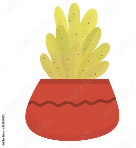 Obraz cactus in a pot