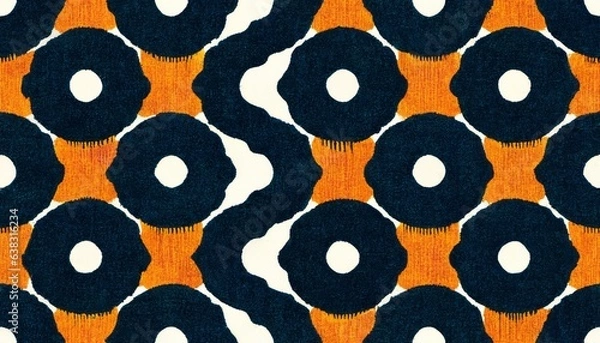 Obraz ikat seamless backgrounds