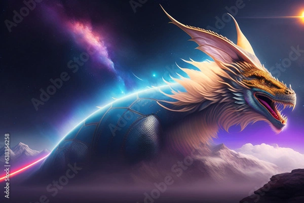 Fototapeta background with landscape