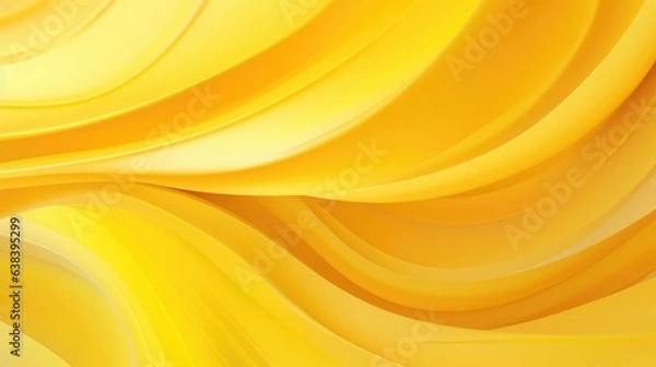 Fototapeta Swirly yellow gradient background 