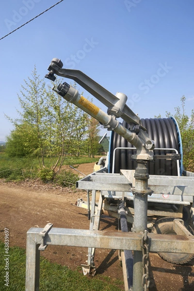 Fototapeta irrigazione artificiale