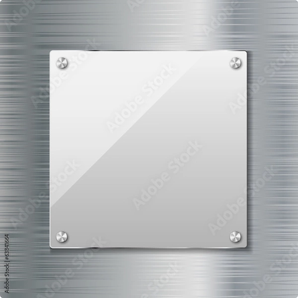 Fototapeta glass frame