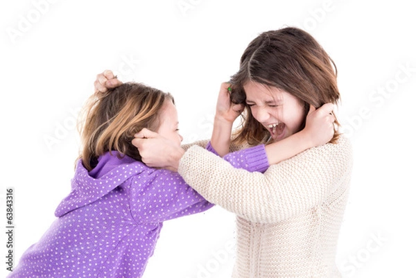 Obraz Dziewczyny walczą