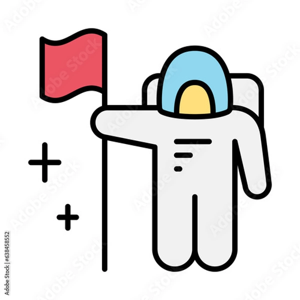 Obraz Astronaut icon