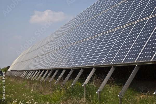 Fototapeta Solarzellen