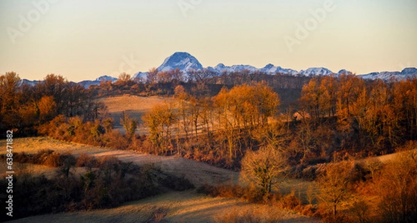 Obraz Le mont valier