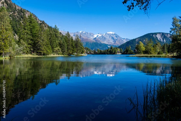 Obraz lac de champex