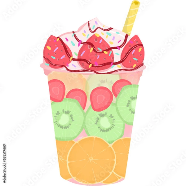 Obraz Fruit smoothie 