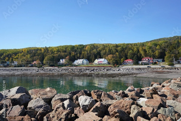 Obraz charlevoix autumn quebec