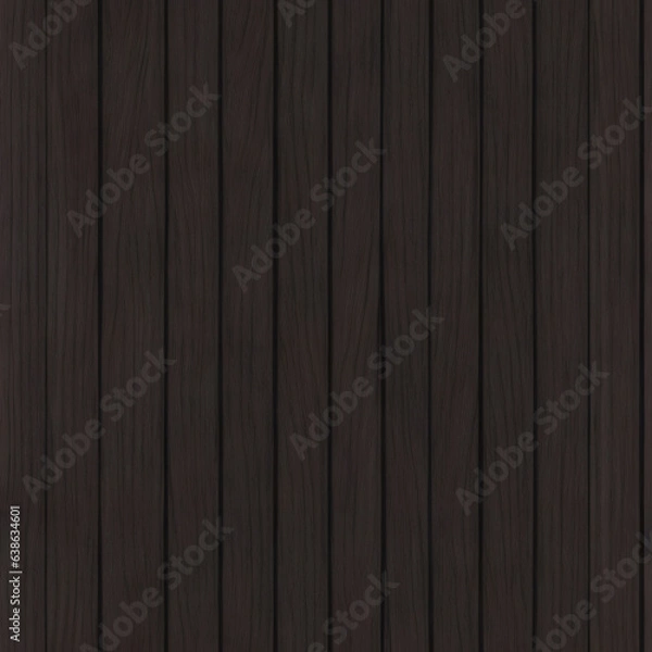Fototapeta Dark Wooden fence texture pattern. Tiles, Patterns, Shapes for Repetition Design.