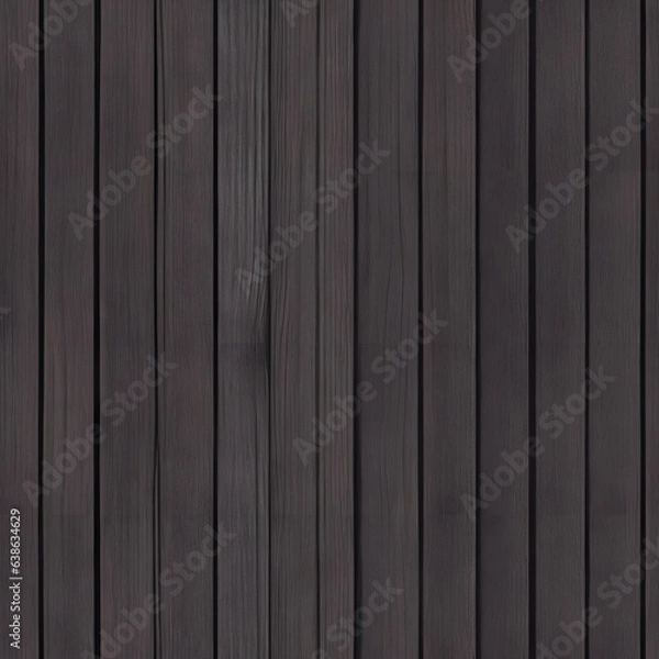 Fototapeta Dark Wooden fence texture pattern. Tiles, Patterns, Shapes for Repetition Design.