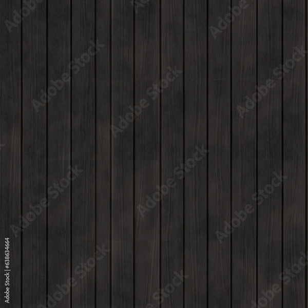 Fototapeta Dark Wooden fence texture pattern. Tiles, Patterns, Shapes for Repetition Design.