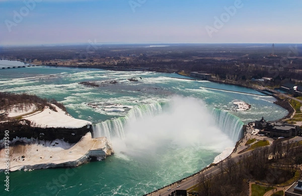 Obraz Horseshoe Falls high angle