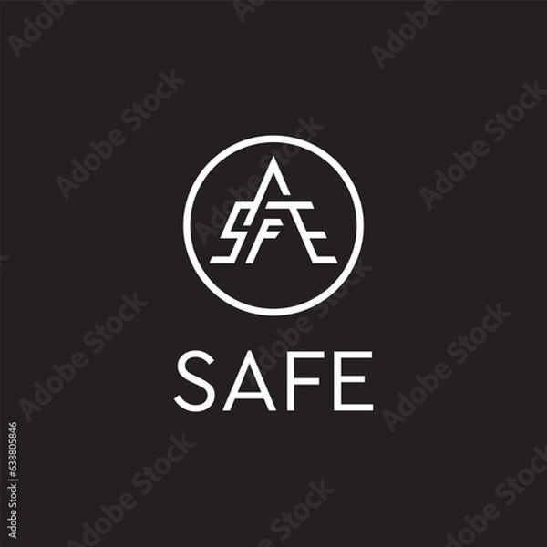 Obraz SAFE Wordmark Logo