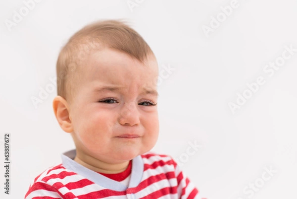 Fototapeta boy crying