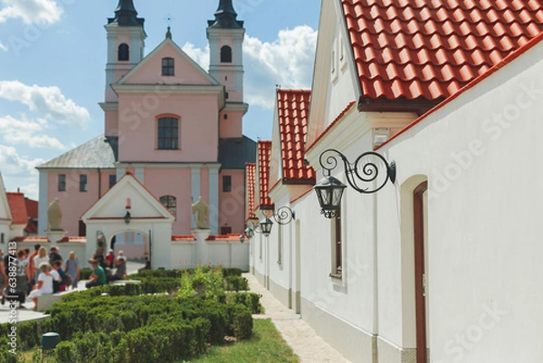 Fototapeta Post-Camaldolese monastery complex in Wigry, Poland