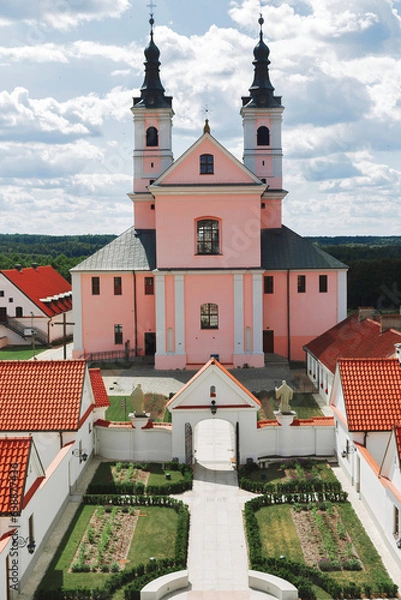 Fototapeta Post-Camaldolese monastery in Wigry, Poland