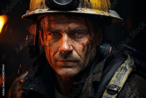 Fototapeta Diverse Male Job Professional in Various Occupations and Roles across the Labor Market - Skilled Worker Showcase Featuring Expertise in Different Careers Jobs - Employee, Vocation, Trade, Industry CEO