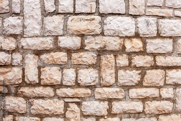 Obraz stone wall closeup texture background