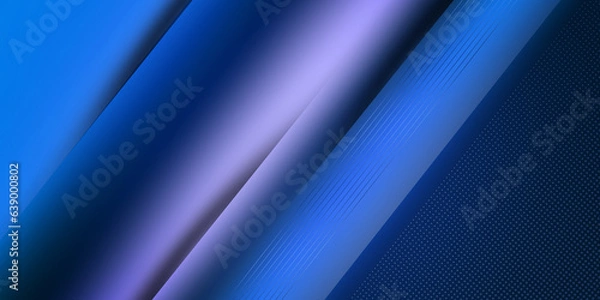 Fototapeta Abstract dark blue shape with different shades	