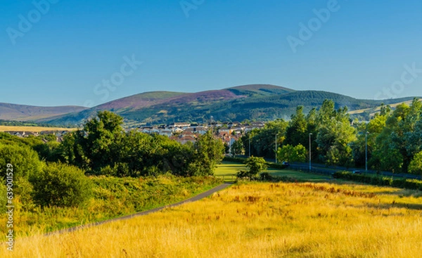 Obraz South Dublin Tallaght – view south towards Kiltipper