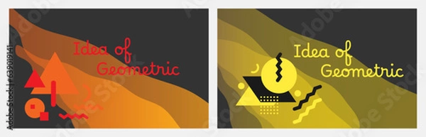 Fototapeta Dynamic Fluid Wave Modern Abstract Background