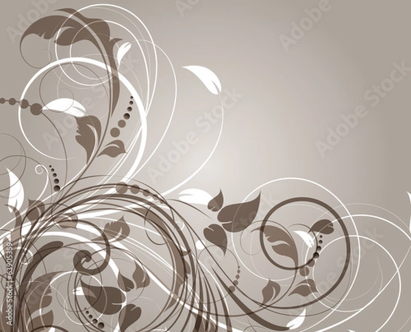 Obraz Abstract floral background