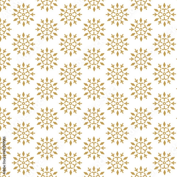 Fototapeta  snowflakes pattern