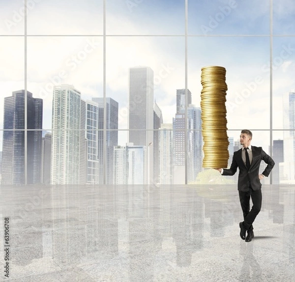 Fototapeta Earn money