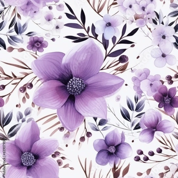 Fototapeta Seamless pattern. Generated AI