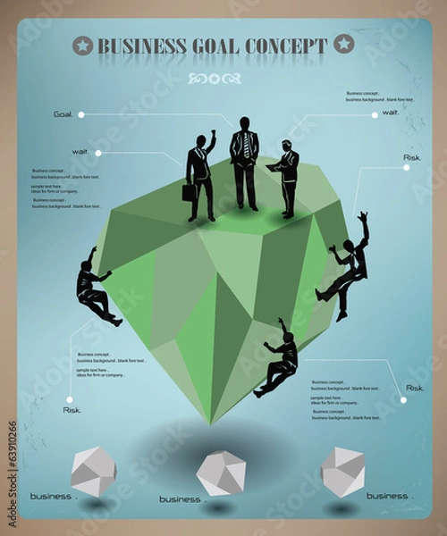 Fototapeta Business concept,abstract,graphics,vector