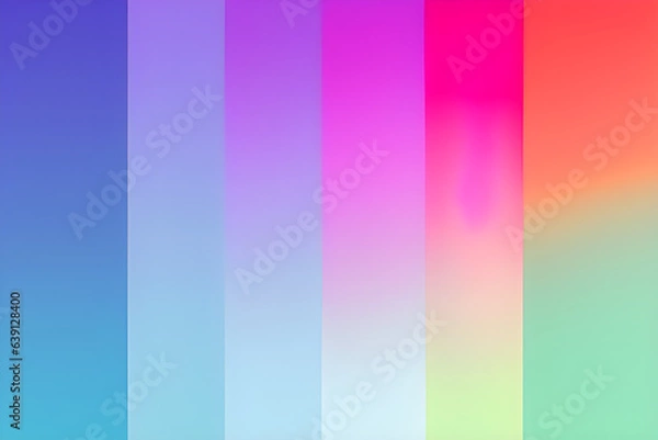 Fototapeta Abstract Blurred colorful gradient background. Beautiful backdrop. Vector illustration for your graphic design, banner, poster, card or wallpaper, theme