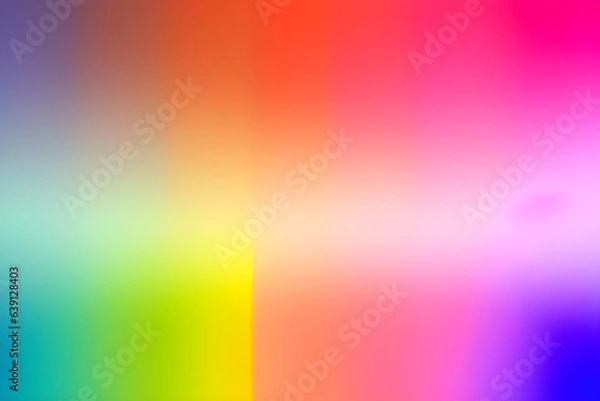 Fototapeta Abstract Blurred colorful gradient background. Beautiful backdrop. Vector illustration for your graphic design, banner, poster, card or wallpaper, theme