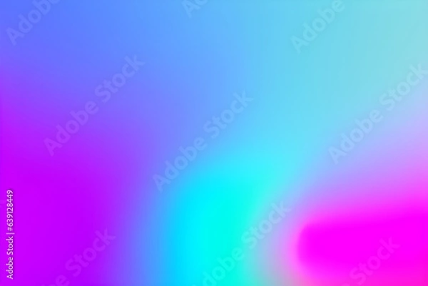 Fototapeta Abstract Blurred colorful gradient background. Beautiful backdrop. Vector illustration for your graphic design, banner, poster, card or wallpaper, theme