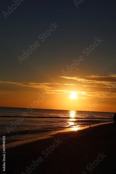 Obraz sunset on the beach