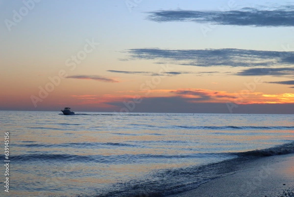 Obraz sunset on the beach