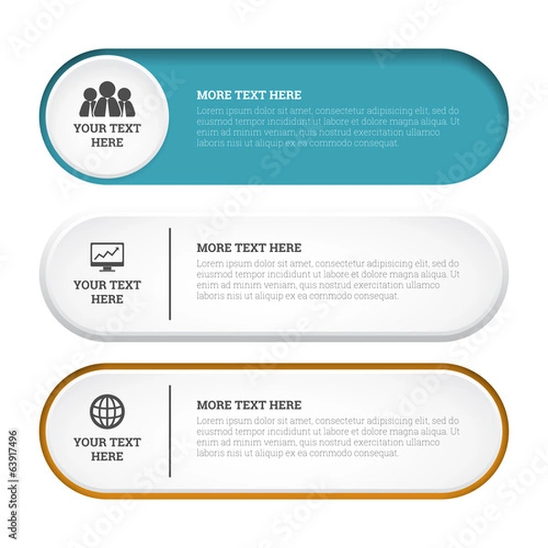 Obraz Capsule Copyspace Design Elements