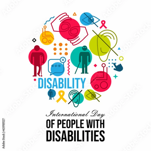 Obraz International day of people with disabilities
