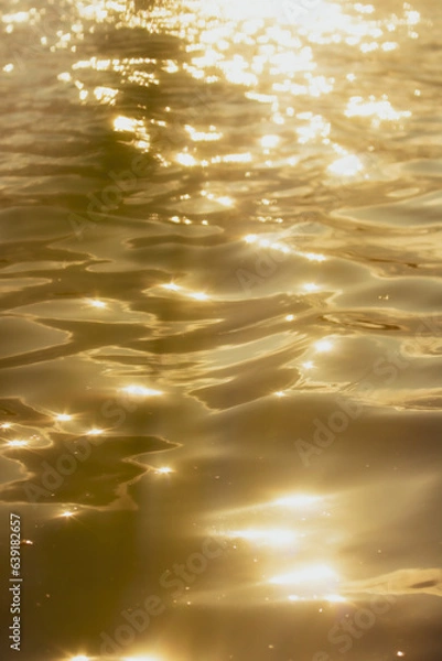 Obraz sunset over water