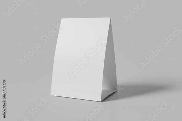 Obraz Blank Tablet Tent Mockup