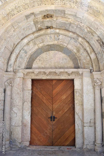 Obraz Monasterio de San Pedro de Besalú, Girona España
