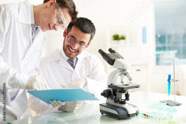 Obraz Praca laboratoryjna